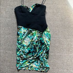BCBG Maxazria strapless dress